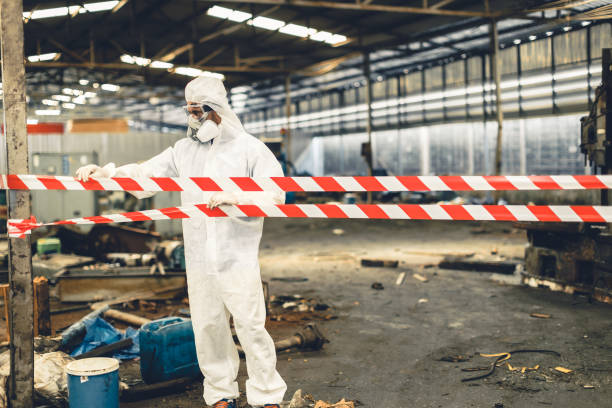 Professional Crime Scene Cleanup technician working in Powell, OH
